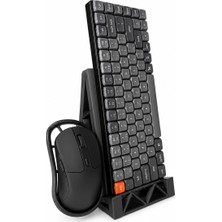 Masaüstü Klavye Fare Tutucu Standı Dikey Klavye Düzenleyici Organizer Mouse Askılığı Klavye Standı