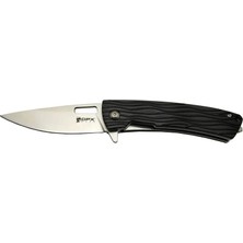 Dpx Gear Aculus F004 Bk Siyah Kurtarma / Kamp Çakı 18CM - Yarı Otomatik, Cam Kırma Aparatlı, Kemerlikli, Kutulu