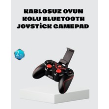 Kablosuz Bluetooth Oyun Kolu Mobil Tv Pc Uyumlu Ergonomik Tasarım