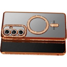 EstoreBox Joko Samsung Galaxy S26 Joke Simli Magneticsafe Kılıf - Turuncu