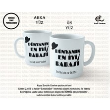 Dünyanın En Iyi Babası Temalı Kişiye Özel Kupa Bardak