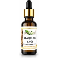 Safvital Haşhaş Yağı 20 ml Bitkisel Bakım Yağı Cilt Saç ve Vücut Bakımına Uygun Premium Kalite Damlalıklı Şişe