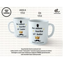 Bu Adam Harika Bir Baba - Temalı Kişiye Özel Kupa Bardak