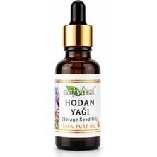 Safvital Hodan Yağı 20 ml Soğuk Pres Bitkisel Bakım Yağı Cilt Saç Kaş Kirpik Bakımı Için Damlalıklı Premium Bakım Yağı