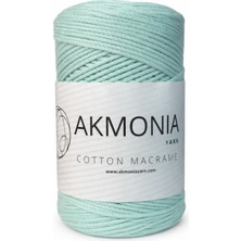 Akmonia Premium Pamuklu Makrome Ipi 2 mm 250 gr - Zincir Örgü Çanta ve Supla Ipliği
