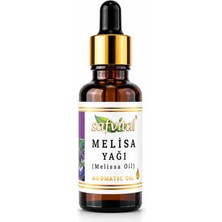 Safvital Melisa Yağı 20 ml Aromatik Bitkisel Bakım Yağı Cilt Saç ve Masaj Kullanımı Için Damlalıklı Şişe Premium Bakım Yağı