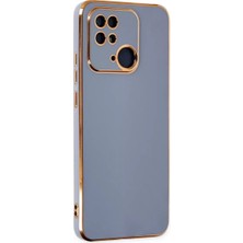 Homestead Newface Xiaomi Redmi 10C Kılıf Volet Silikon - Mavi