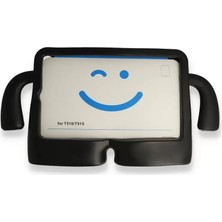 Homestead Newface Apple iPad 2022 10.9 (10.nesil) Kılıf Karakter Tablet Silikon - Siyah