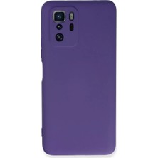 Homestead Newface Xiaomi Poco X3 Gt Kılıf Nano Içi Kadife Silikon - Mor