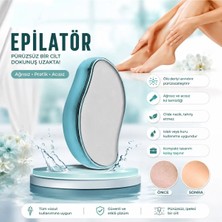 Premini Ağrısız Kristal Epilatör ile Pürüzsüz ve Parlak Cilt Bakımı