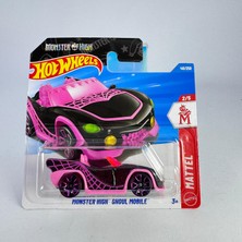 Hot Wheels Monster High Ghoul Mobile 1/64 Model Araba (Siyah)