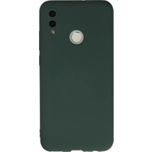 Homestead Newface Huawei P Smart 2019 Kılıf Nano Içi Kadife Silikon - Koyu Yeşil
