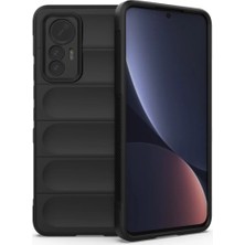 Homestead Newface Xiaomi Mi 12 Lite Kılıf Optimum Silikon - Siyah