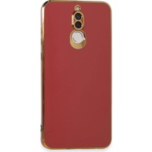 Homestead Newface Huawei Mate 10 Lite Kılıf Volet Silikon - Kırmızı