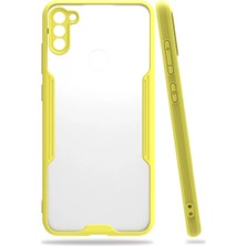Homestead Newface Samsung Galaxy A11 Kılıf Platin Silikon - Sarı