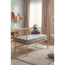 Sysleep 10 Cm Ortopedik Sünger Bebek Ve Çocuk Yatak, Beşik Yatağı, Park Yatak
