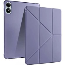 Homestead Newface Xiaomi Redmi Pad Pro 12.1 Kılıf Kalemlikli Mars Tablet Kılıfı - Lila