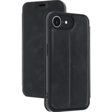 Homestead Newface Apple iPhone 16E Kılıf Flip Cover - Siyah
