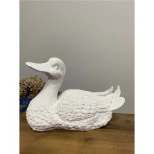 Ham Dekoratif Polyester Sevimli Ördek Obje