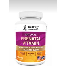 Dr. Berg Natural Prenatal Vitamin 60 Kapsül