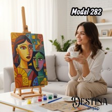 Destina Ahşap Boyama Seti-Ahşap Boyama- MODEL282