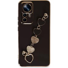 Homestead Newface Xiaomi Mi 12T Pro Kılıf Esila Silikon - Siyah