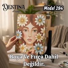 Destina Ahşap Mandala Boyama Seti-Ekonomik  Seri-Eko MODEL284