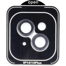Homestead Joko Apple iPhone 14 Pvd Metal Kamera Lens - Siyah