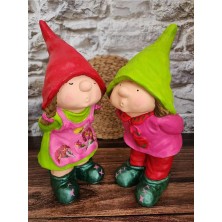 Bahçe Cücesi, Ikili Obje 44 cm