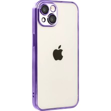 Homestead Newface Apple iPhone 15 Razer Lensli Silikon - Mor