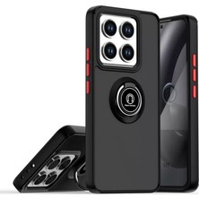 Homestead Newface Xiaomi Mi 14T Montreal Yüzüklü Silikon Kapak - Siyah