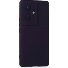 Homestead Newface Vivo V29 Lite Kılıf Nano Içi Kadife Silikon - Mor