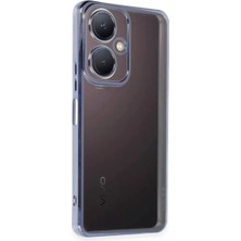Homestead Newface Vivo Y27 Kılıf Razer Lensli Silikon - Açık Mavi