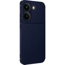 Homestead Newface Xiaomi Poco X8 Pro Auto Focus Karbon Kapak - Lacivert