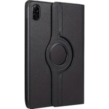 Homestead Newface Huawei Honor Pad 10 12.1 Kılıf 360 Tablet Deri Kılıf - Siyah