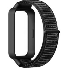 Dmay Xiaomi Smart Band 9 Active Uyumlu Naylon Cırtlı Kumaş Kordon