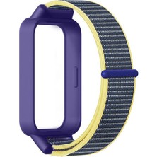 Dmay Xiaomi Smart Band 9 Active Uyumlu Naylon Cırtlı Kumaş Kordon