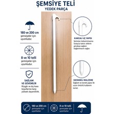 RAMO'S STORE Plaj Şemsiyesi Alt Boru
