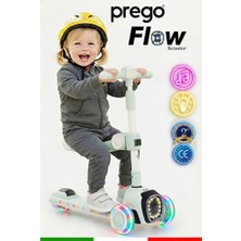Empressco Flow Müzikli Işıklı Oturaklı Çocuk Scooter Katlanabilir - Yükseklik Ayarlı