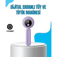 Şarjlı Tiftik Temizleme Makinesi Kablosuz Pratik Kullanım