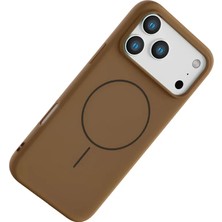 EstoreBox Joko Apple Iphone 17 Pro Jully Magsafe Kapak - Kahverengi