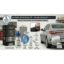 CAXCOLORS Cax [ A7W (8e) ] Iğneli Araç Oto Rötuş Boyası Seti Çizik Giderme Kiti + 5 Hediye