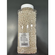 Şeker Boncuk Sedef 4 mm 1 kg My Bake