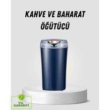 Kahve ve Baharat Öğütücü Otomatik Mekanizmalı Dayanıklı Çelik