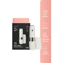 Premini Mini Kablosuz Yüz Tüy Alma ve Temizleme Cihazı, LED Işıklı