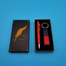 EkoAlışverişDünyam Deri Anahtarlık ve Touchpen Kalem