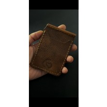 Infinite Hide Leather Hakiki Deri  Para Klipsli Cüzdan