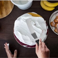 MidasTech Paslanmaz Çelik L Tipi Pastacı Spatulası – Krema Düzeltme ve Pasta Şekillendirme Bıçağı M