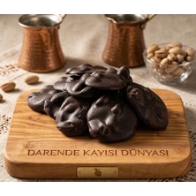 Darende Kayısı Dünyası Çikolatalı Kayısı Çekirdeği Krokan 1 Kg Bitter Çikolata Kaplı