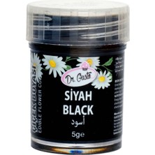 Çiçek Boyası Dr.gusto Opak 5 gr Siyah